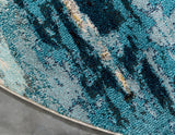 AquarelLuxe Teppich - Wasserfarben-Design | Hochwertiger Teppich für Wohn- & Schlafzimmer | Weich & Pflegeleicht