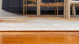 ColorNova Moderner Teppich mit Farbspritz-Design | Hochwertiger Wohnteppich | Vielseitig einsetzbar | Stilvolle Wohnkultur