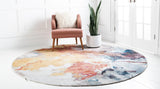 ColorNova Moderner Teppich mit Farbspritz-Design | Hochwertiger Wohnteppich | Vielseitig einsetzbar | Stilvolle Wohnkultur