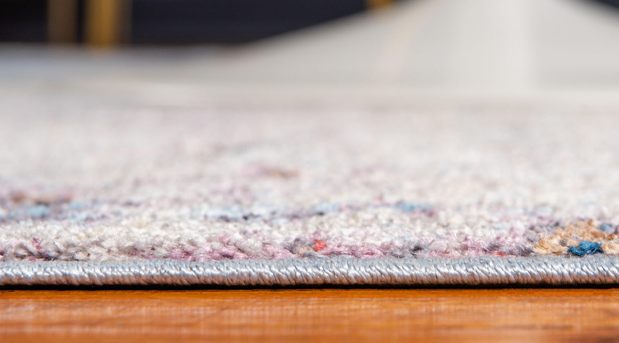 BlueHaven Eleganz Teppich | Moderne Blau-Grau Area Rug | Rechteckig & Rund