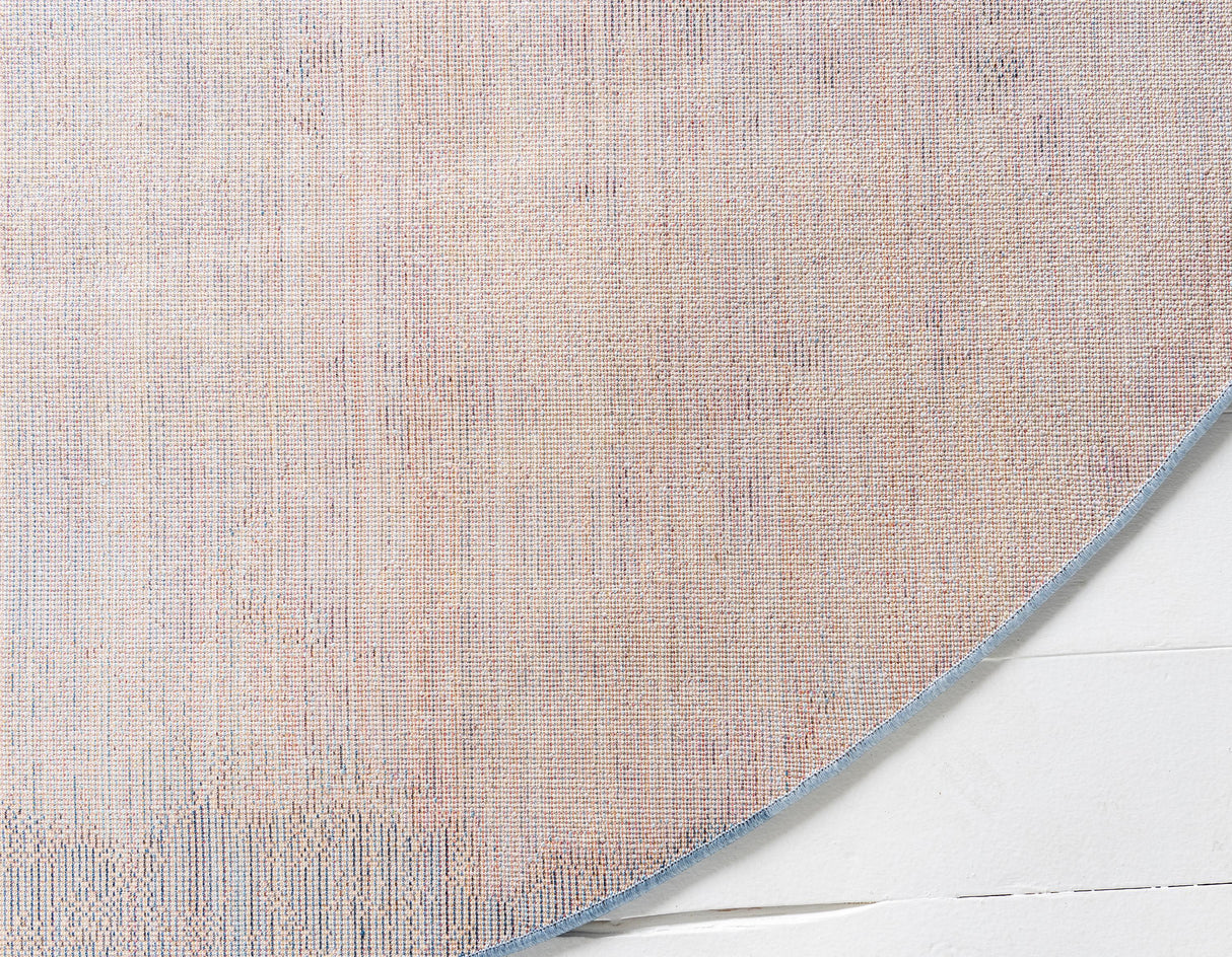 BlueHaven Eleganz Teppich | Moderne Blau-Grau Area Rug | Rechteckig & Rund