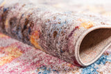 ColorWave - Moderner Design Teppich | Farbige Akzente | Weich & Strapazierfähig | Perfekte Wohnraumdeko