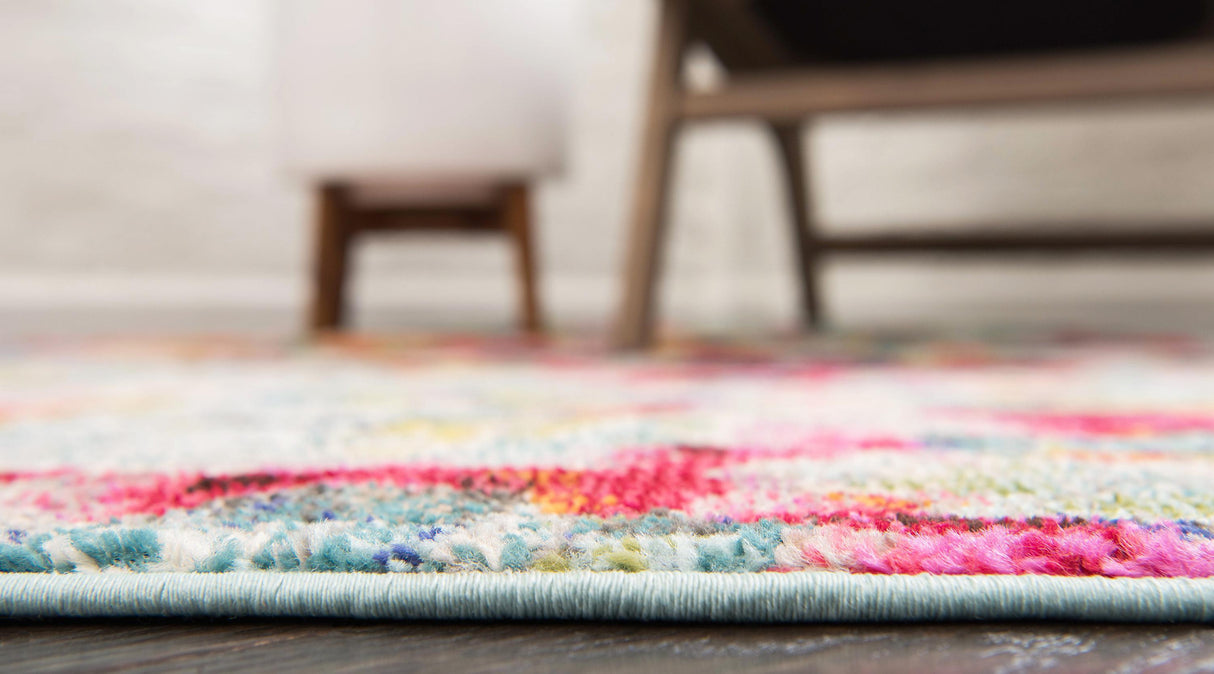 ArtisLoom - Art Deco Teppich in Multicolor Design | Moderner Stil | Luxuriöse Wohnraumgestaltung