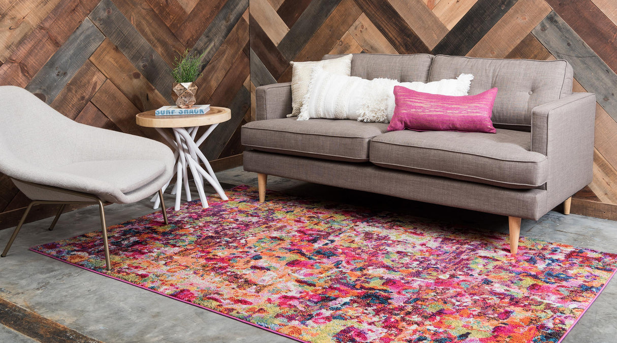 ArtisLoom - Art Deco Teppich in Multicolor Design | Moderner Stil | Luxuriöse Wohnraumgestaltung