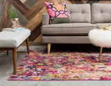 ArtisLoom - Art Deco Teppich in Multicolor Design | Moderner Stil | Luxuriöse Wohnraumgestaltung
