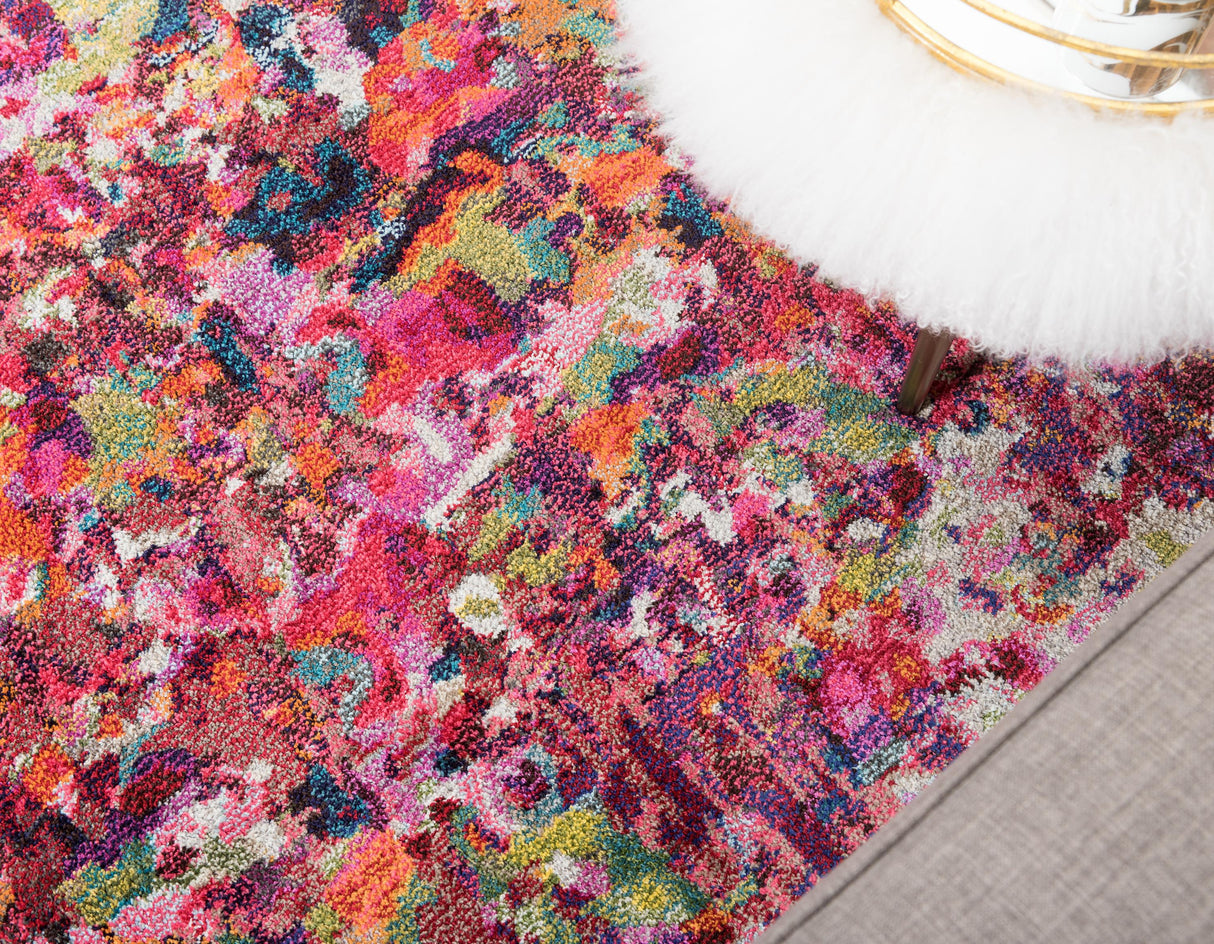 ArtisLoom - Art Deco Teppich in Multicolor Design | Moderner Stil | Luxuriöse Wohnraumgestaltung