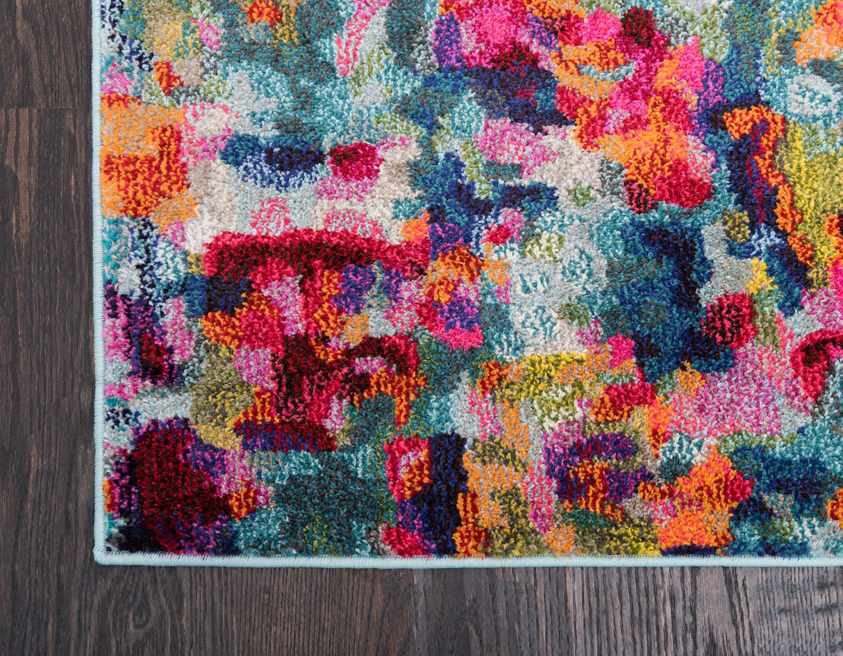 ArtisLoom - Art Deco Teppich in Multicolor Design | Moderner Stil | Luxuriöse Wohnraumgestaltung