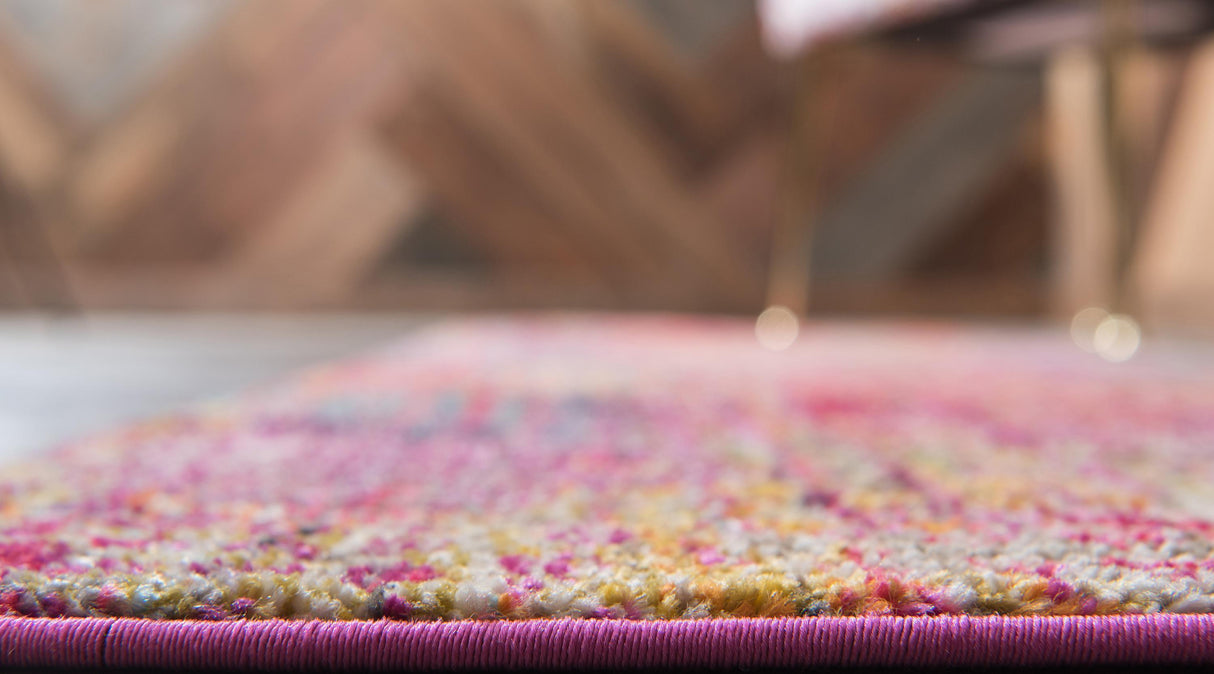 Orbira Moderner Teppich mit Kreisdesign | Elegante Wohnraumdeko | Weich & Pflegeleicht