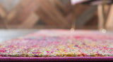 Orbira Moderner Teppich mit Kreisdesign | Elegante Wohnraumdeko | Weich & Pflegeleicht