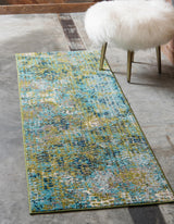 Orbira Moderner Teppich mit Kreisdesign | Elegante Wohnraumdeko | Weich & Pflegeleicht