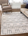 CubeLux Design Teppich | Luxuriöser Würfelmuster Teppich | Weich & Stilvoll | Verschiedene Größen & Farben