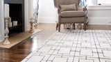 CubeLux Design Teppich | Luxuriöser Würfelmuster Teppich | Weich & Stilvoll | Verschiedene Größen & Farben