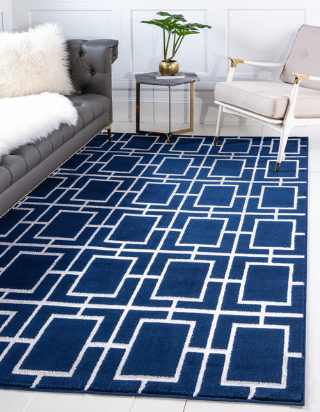 CubeLux Design Teppich | Luxuriöser Würfelmuster Teppich | Weich & Stilvoll | Verschiedene Größen & Farben