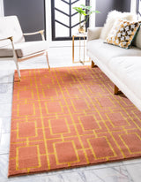 CubeLux Design Teppich | Luxuriöser Würfelmuster Teppich | Weich & Stilvoll | Verschiedene Größen & Farben