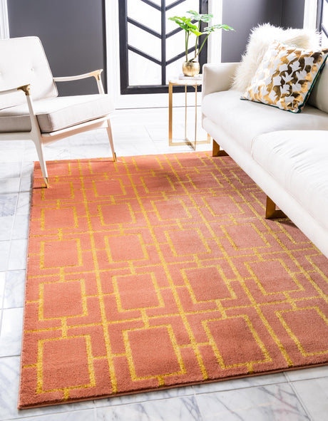 CubeLux Design Teppich | Luxuriöser Würfelmuster Teppich | Weich & Stilvoll | Verschiedene Größen & Farben