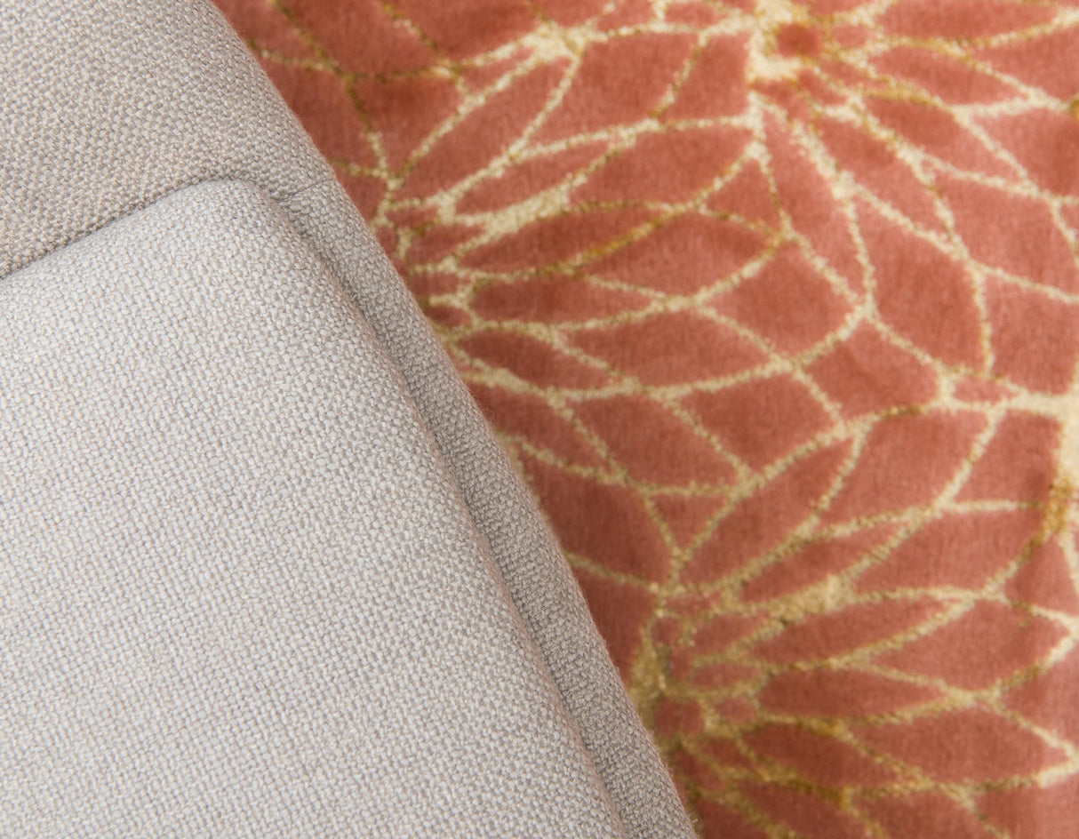Floriva Lotusblumen-Teppich | Luxus-Design | Hochwertige Musterung | Wohn- & Schlafzimmer-Deko