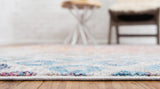 ColorPatch Regenbogen Teppich | Quadratmuster Teppich | Moderne Farben & Designs