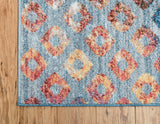 ColorPatch Regenbogen Teppich | Quadratmuster Teppich | Moderne Farben & Designs