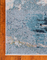 AquarelLuxe Teppich - Wasserfarben-Design | Hochwertiger Teppich für Wohn- & Schlafzimmer | Weich & Pflegeleicht