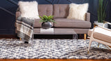DiamondLuxe Shag - Teppich mit Diamantmuster | Shaggy Hochflorteppich | Weich & Modern | Perfekt für Wohnzimmer