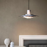 Nordura Aluminium Pendelleuchte | Moderne Hängelampe im nordischen Design | Verstellbare Höhenoptionen | Elegante Wohnbeleuchtung