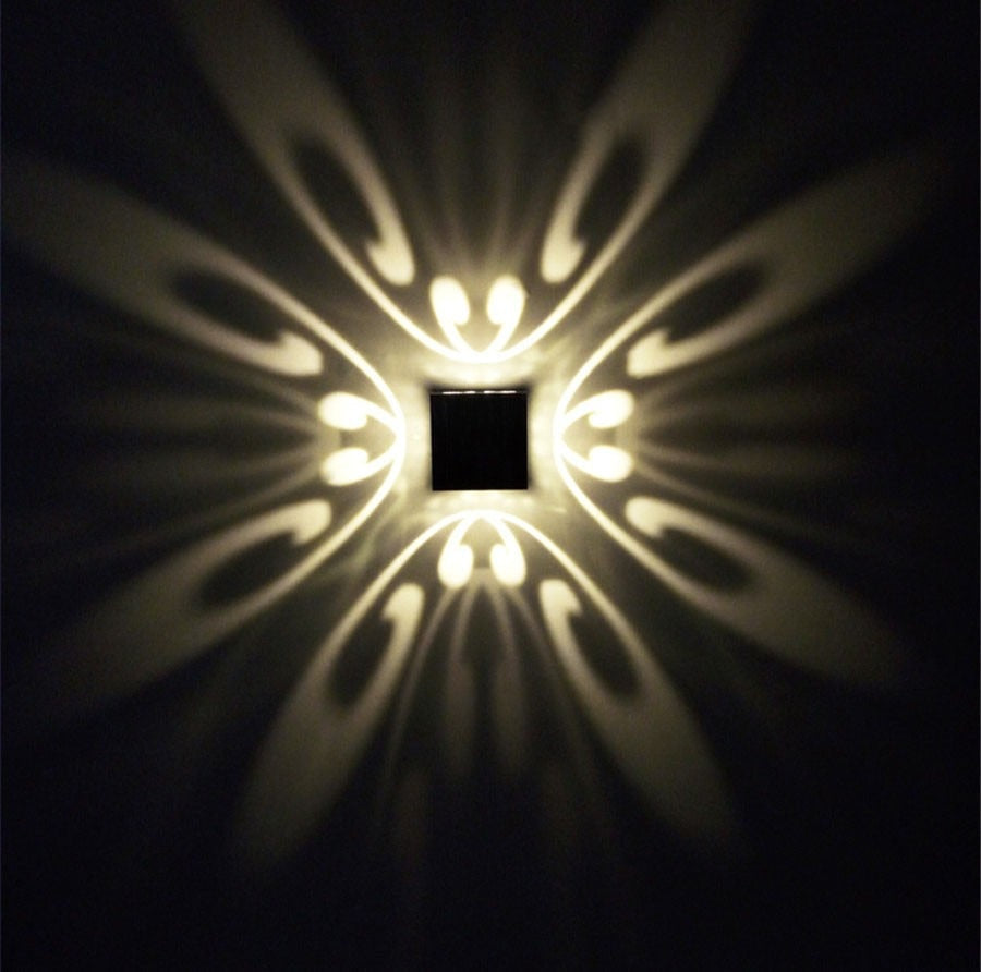 LumiBright Wandmontierte LED Lampe | Energiesparend | Modernes Design | Perfekte Beleuchtung für Zuhause