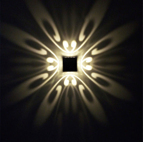 LumiBright Wandmontierte LED Lampe | Energiesparend | Modernes Design | Perfekte Beleuchtung für Zuhause