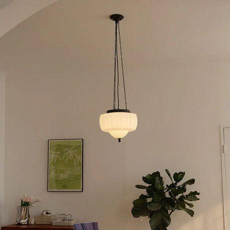 PureLume Moderne Weiße Minimalisten Pendelleuchte | Stilvolles Design | Perfekte Beleuchtung für Ihr Zuhause