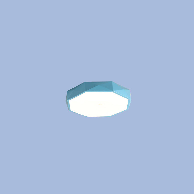 LumaGem Nordic LED Deckenleuchte | Diamant-Design | Acryl & Eisen | Dimmbares Licht | Moderne Beleuchtung