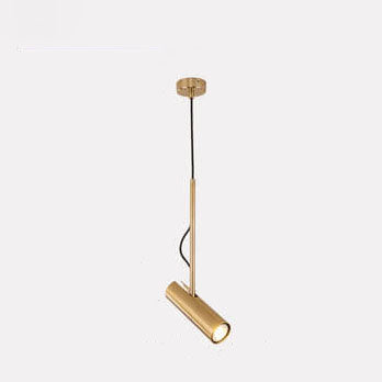 GlintBeam LED Spotlight Hängeleuchte | Minimalistisches Design | Gold | Modern & Funktional | Warmes Licht