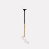 GlintBeam LED Spotlight Hängeleuchte | Minimalistisches Design | Gold | Modern & Funktional | Warmes Licht