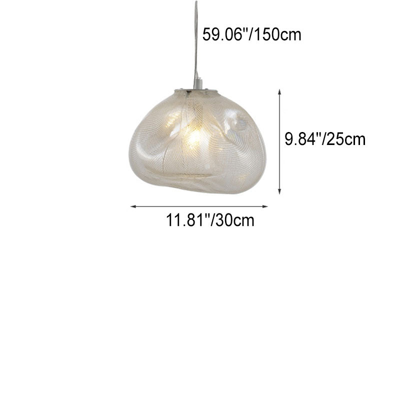 CloudNova Glas Pendelleuchte | Modernes Design | Einzigartiger Wolken-Look | Stimmungsvolle Beleuchtung