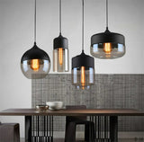 EternaGlow Pendelleuchte aus Glas und Holz | Elegantes Design für Ihr Zuhause