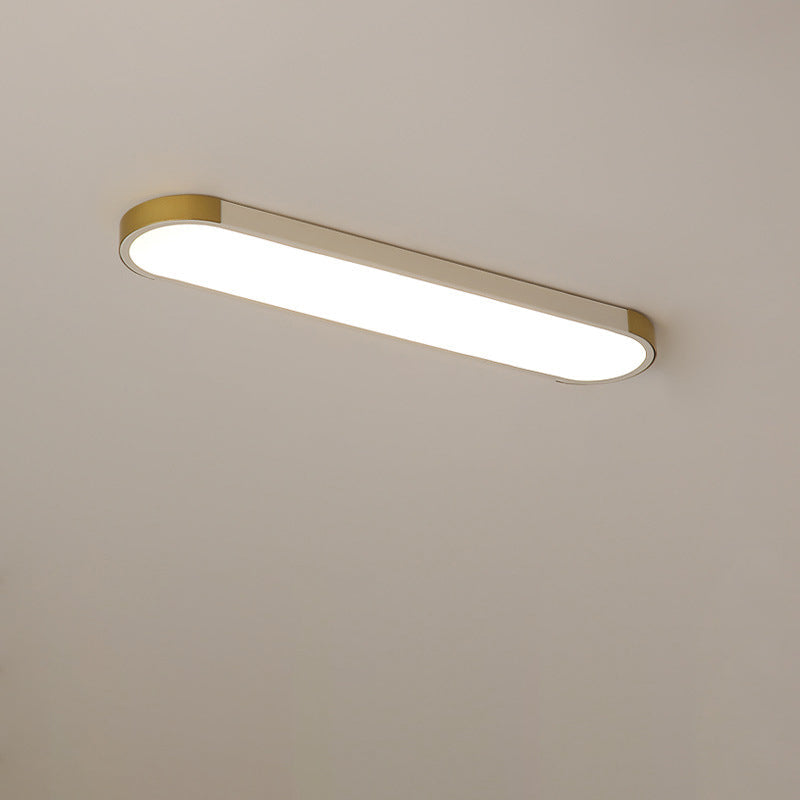 LumiForm Minimalistische LED Deckenleuchte | Rechteckige Ringform | Dimmbar & Modernes Design
