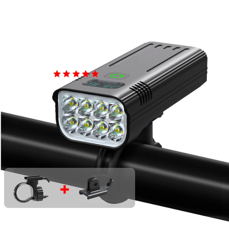 CycleGlow LED Fahrradlicht | Wiederaufladbare Fahrradbeleuchtung | Sicher & Wasserdicht für Tag & Nacht