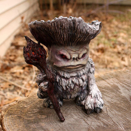 MystiMushroom Zauberer-Pilz-Ornamente | Dekoration aus Harz | Garten & Wohnbereich | Magische Akzente