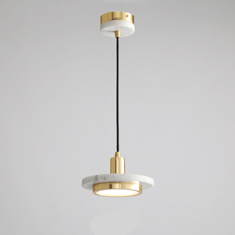 LustraMarmo Moderne Marmor Pendelleuchte | Zeitloses Design | Elegante Beleuchtung für Zuhause