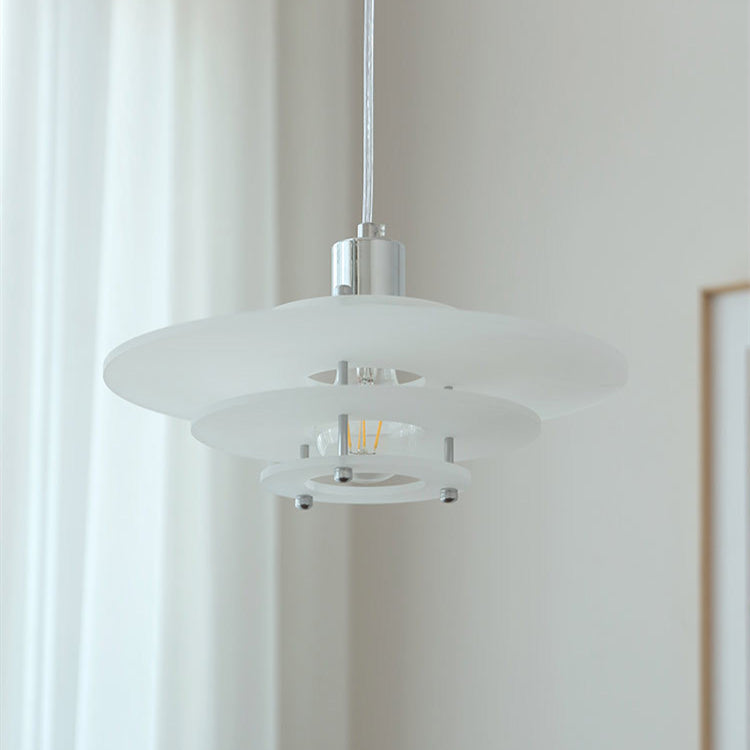 NovaGlow UFO Pendelleuchte im Retro-Design | Modern & Stilvoll | Perfekt für Esszimmer & Wohnzimmer
