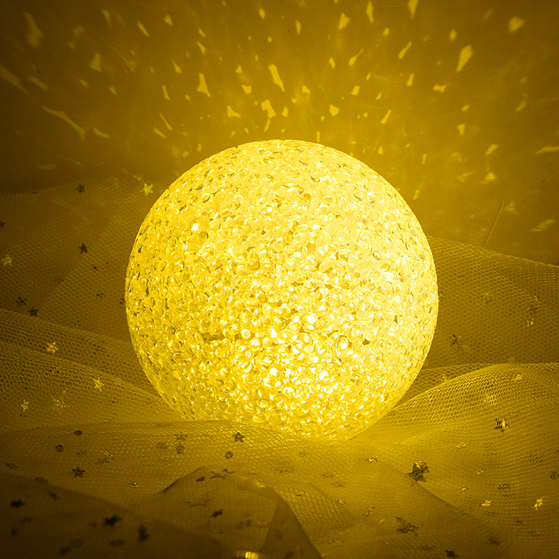 StarSphere LED Nachtlicht | Leuchtende Ball Lampe | Farbwechsel & Stimmungslicht | Perfekt für Kinderzimmer & Deko