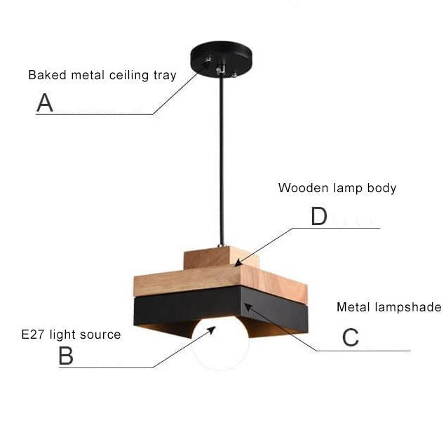 Skyform Minimalistische Pendelleuchte | Runde und Quadratische Optionen | Modernes LED-Design | Elegante Beleuchtung für Zuhause