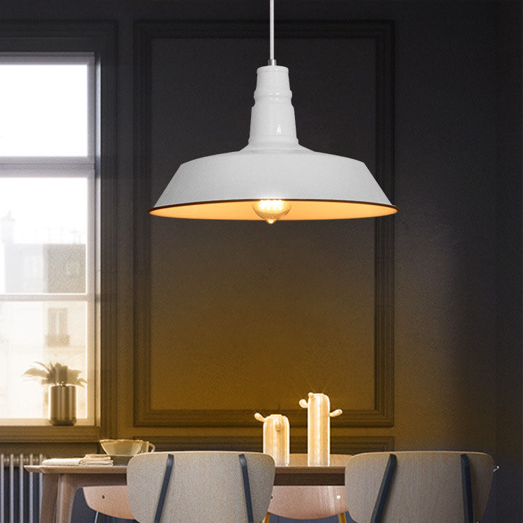 IronSphere Industrielle Runde Pendelleuchte | Moderne Beleuchtung | Vielseitiges Design für Wohnzimmer