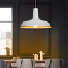 IronSphere Industrielle Runde Pendelleuchte | Moderne Beleuchtung | Vielseitiges Design für Wohnzimmer