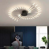 StarBurst Feuerwerk Deckenleuchte | Moderne LED Pendelleuchte | Stimmungsvolles Dekolicht für Zuhause