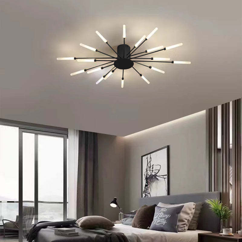 StarBurst Feuerwerk Deckenleuchte | Moderne LED Pendelleuchte | Stimmungsvolles Dekolicht für Zuhause