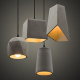 Cemantica Geometrische Pendelleuchte | Industrial Design | Betonoptik | Minimalistische Beleuchtung