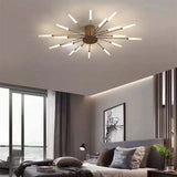 StarBurst Feuerwerk Deckenleuchte | Moderne LED Pendelleuchte | Stimmungsvolles Dekolicht für Zuhause