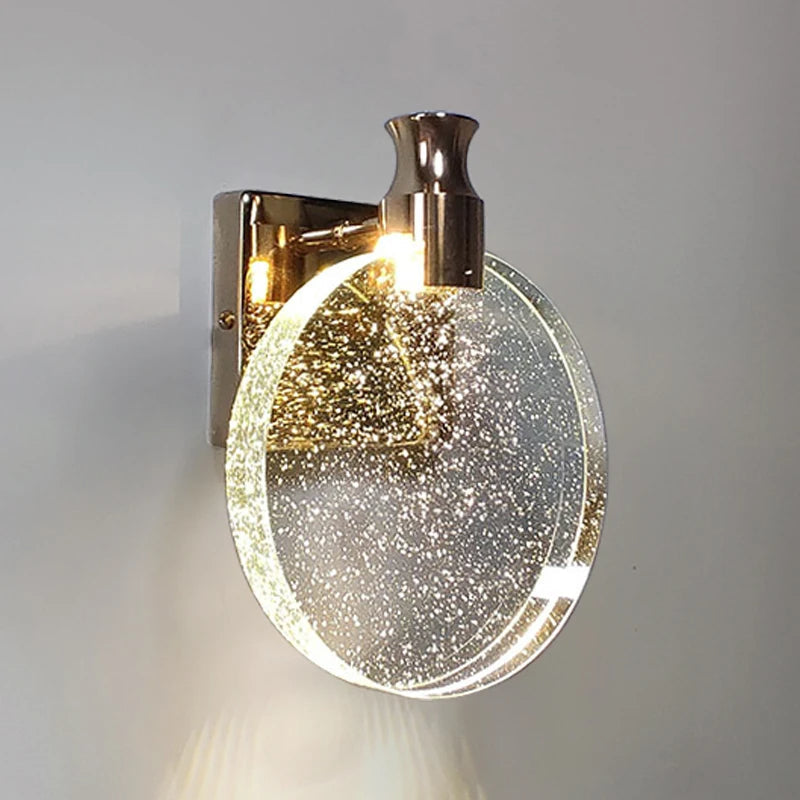 OrbitLux LED Wandlampe | Elegantes Runddesign | Warm- & Kaltweiß | Moderne Beleuchtung für Zuhause