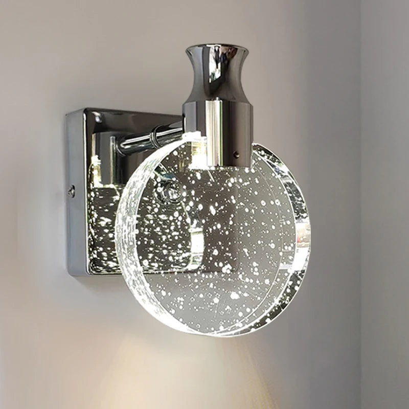 OrbitLux LED Wandlampe | Elegantes Runddesign | Warm- & Kaltweiß | Moderne Beleuchtung für Zuhause