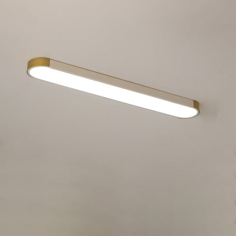 LumiForm Minimalistische LED Deckenleuchte | Rechteckige Ringform | Dimmbar & Modernes Design