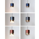 Lumosfera Nordic LED Pendelleuchte | Zylindrisches Design | Aluminium & Acryl | Warmes oder Weißes Licht